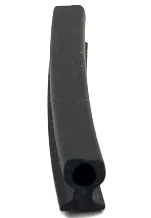 B79 Burlete Interior Doble Contacto Negro - Rollo x 100 mts